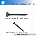 DIN18182 Hot Sale Coarse/Fine Thread Black Drywall Screws